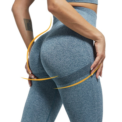 High Waist Leggings Women Fitness Bubble Butt Legging - Loxfit