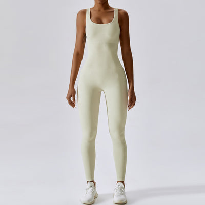 Spring Seamless One-Piece Yoga Suit - Loxfit