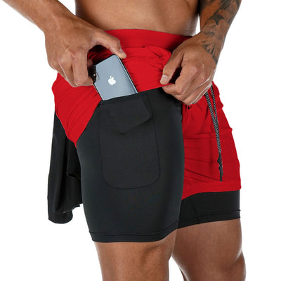 Running Shorts Men Gym Sports - Loxfit