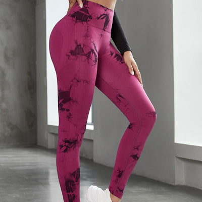 Seamless Tie Dye Leggings - Loxfit