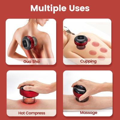 Electric Vacuum Cupping Massage Body Cups - Loxfit