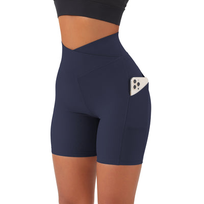 High Waist Yoga Sport Shorts - Loxfit