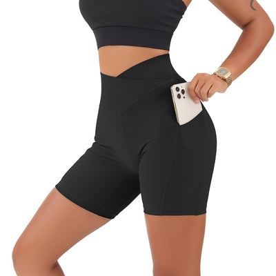 High Waist Yoga Sport Shorts - Loxfit