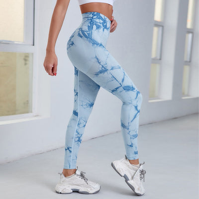 Seamless Tie Dye Leggings - Loxfit