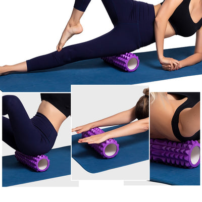 Yoga Column Gym Fitness Pilates Foam Rolle - Loxfit