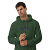 Unisex eco raglan hoodie - Loxfit