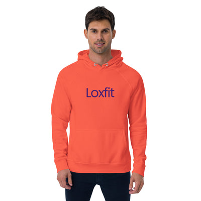 Unisex eco raglan hoodie - Loxfit