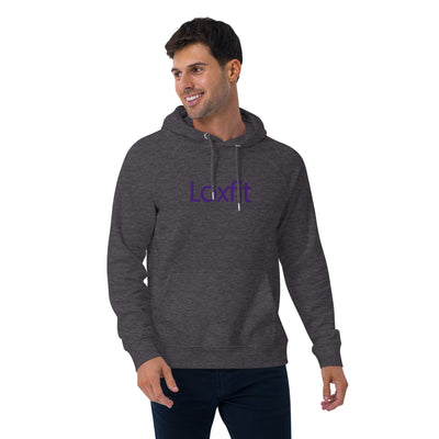 Unisex eco raglan hoodie - Loxfit