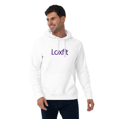 Unisex eco raglan hoodie - Loxfit