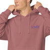 Unisex pigment-dyed hoodie - Loxfit