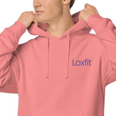 Unisex pigment-dyed hoodie - Loxfit